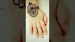 Cute baby girl mehndi design  mehndi design for kids trending mehndi design shorts youtubeshorts [upl. by Adhamh59]