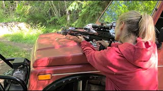 Barnett XP370 Crossbow UTG 4x32 Scope Combo 2 year Review with Action Shots [upl. by Roselani]