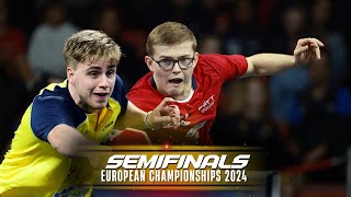 FULL MATCH  Truls Moregard vs Alexis Lebrun  2024 European Championships Semifinals [upl. by Moffat817]