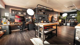 I Built My Dream Office Workspace Tour 2023 [upl. by Teador]