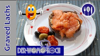 Graved Lachs Kochen im Wohnmobil Der WomoKoch [upl. by Alyat]