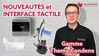 Tuto chaudières à condensation – Interface tactile et nouveautés de la ThemaPlus Condens 26 [upl. by Natalia691]