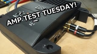 Amp Test Tuesday  JBL GTO501EZ 500 Watts RMS Claimed  SMD AD1 Amp Dyno [upl. by Nimrahc]