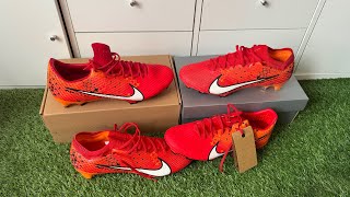 Nike Mercurial Vapor 15 Elite amp Academy Comparison Video  Nike CR7 Dreamspeed Football Boots [upl. by Torrell439]