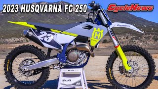 2023 Husqvarna FC 250  250 Shootout  Cycle News [upl. by Perni]