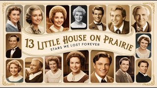 13 Little House on the Prairie Stars We Lost Forever  Celebtime News [upl. by Anen]