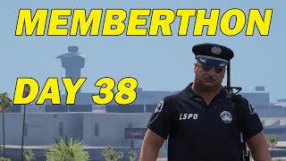 Taking Down All Criminals in GTA 5 RP  Memberthon Day 38 [upl. by Padgett]