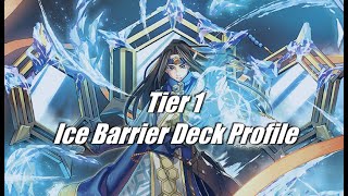 Post  Terminal Revenge Ice Barrier Deck Profile Explained Yugioh [upl. by Akinek760]