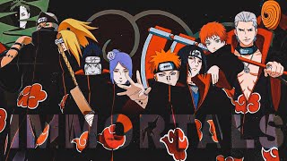 AKATSUKI  IMMORTALS AMV [upl. by Lidah]