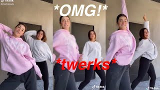 Charli damelio and Addison Rae dances to the WAP dance on tiktok  FULL VIDEO [upl. by Shuler]