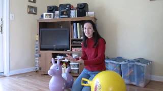 Gymnic Hop 45 amp Rody Inflatable Horse [upl. by Dorry664]