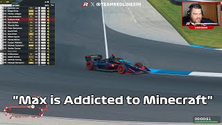 Max Verstappens Team Reveal His Minecraft Addiction [upl. by Reltuc]