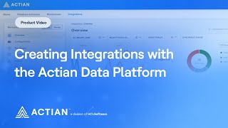 Creating Integrations with the Actian Data Platform [upl. by Mufi958]