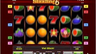 Sizzling 6 kostenlos spielen  Novoline  Novomatic [upl. by Trinl]