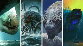 15 Largest Sea Monsters  Explained [upl. by Semadar425]