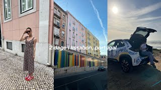 2 dage i Lissabon med mig amp Sara roadtrip sightseeing amp hyg rejse vlog [upl. by Odnalro]