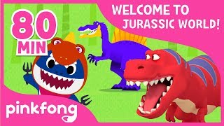 Tyrannosaurus Rex and more  Dinosaur Songs amp Stories  Compilation  Pinkfong Songs for Children [upl. by Giuseppe]