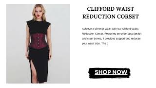 Shape your waist in our waist reduction corset for stylish outfit [upl. by Sheila]