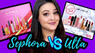 Sephora vs Ulta  LIP SET SMACKDOWN [upl. by Dori763]