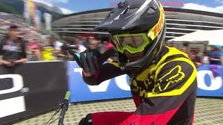 2014 UCI MTB World Cup DHI Action Clip Leogang [upl. by Assenov]