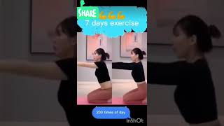 Easy slimming excercise fitness challengeyoutubeshorts [upl. by Eanej866]