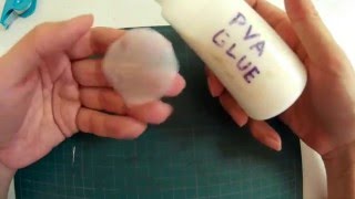 Test PVA glue aka White Glue Durability fake leather  Dali DIY [upl. by Stark]