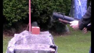 Testing M79 Airsoft Grenade Launcher [upl. by Newkirk]