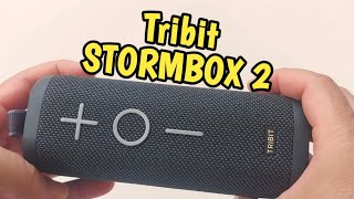 TRIBIT StormBox 2 Portable Bluetooth Speaker REVIEW [upl. by Htennaj]