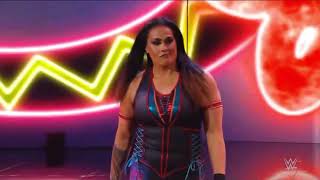 TAMINA ENTRANCE WWE MAIN EVENT 07142022 [upl. by Dolphin]