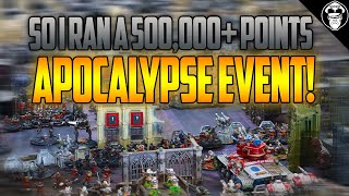 So I Played a 500000 Points Warhammer Apocalypse Game  Warhammer 40000 [upl. by Hole750]