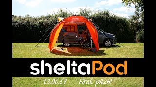 SheltaPod set up with a VW Caddy Maxi [upl. by Assedo]