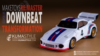 Transformation Video MakeToys MTRM09 Downbeat [upl. by Hardej295]