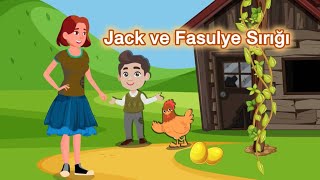 Jack ve Fasulye Sırığı  Beanstalk Turkish  Çizgi Film Masallar [upl. by Ecirahc35]