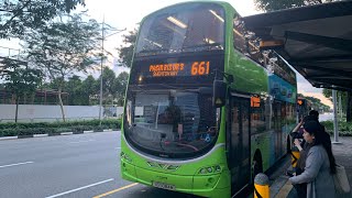 GoAhead Singapore City Direct Service 661 Timelapse SG5084M UNCUT [upl. by Etom]