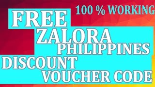 ZALORA PH DISCOUNT HACK VOUCHER CODE up to 1000pesos [upl. by Mlohsihc658]