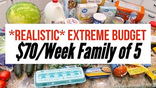 EXTREME BUDGET FAMILY MEALS for a WEEK  CHEAP amp EASY RECIPES for BREAKFAST LUNCH DINNER [upl. by Kcirddehs]