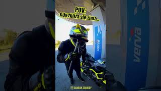 POV Gdy zbliża się zima motocykle [upl. by Iglesias]