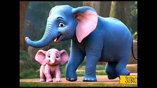 Daikho Bcho Hathi Aya  aha tmater brey mazey daar  Song for Kids  Action Poem  kids Urdu [upl. by Ettolrahs]