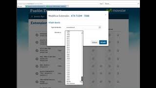 Movistar Fusión Empresas Portal gestión desvíos [upl. by Ahsiekan]