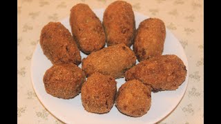 Croquette de pomme de terre à la viande hachée [upl. by Engdahl]