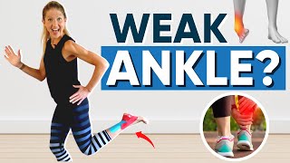 Get rid of Weak Ankles with these Ankle Strengthening Exercises  FOLLOW ALONG 10 Minutes [upl. by Sheba441]