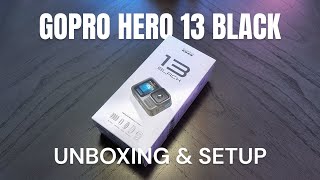 GoPro Hero 13 Black Unboxing amp Setup [upl. by Natloz194]