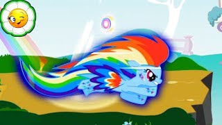 Радужные гонки Маленьких Пони 3 Мы не сможем продолжать игру без Rainbow Dash [upl. by Ahsikin529]