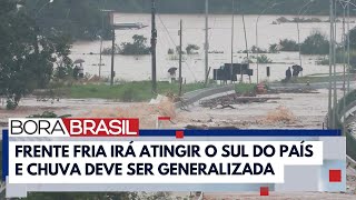 Frente fria deve avançar pelo Rio Grande do Sul nesta semana  Bora Brasil [upl. by Peatroy]