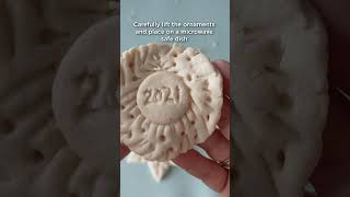 Microwave Salt Dough Ornaments Ready in 3 minutes or less [upl. by Khajeh]