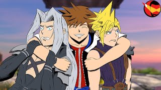 Sephiroth Summons Sora To Smash Bros [upl. by Yelsna199]