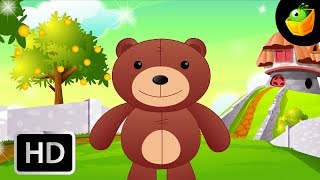 Teddy Bear Turn Around  English Nursery Rhymes  CartoonAnimated Rhymes For Kids [upl. by Cran]