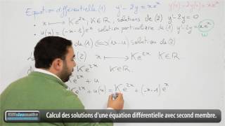 Équations différentielles Exercice corrigé 4 Question 45 [upl. by Notlim919]