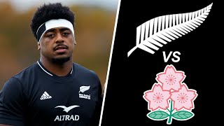 HUGE CHANGES ALL BLACKS Lineup vs JAPAN [upl. by Eisler]