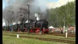 Dampflokparade Wosztyn 352008 [upl. by Arerrac482]